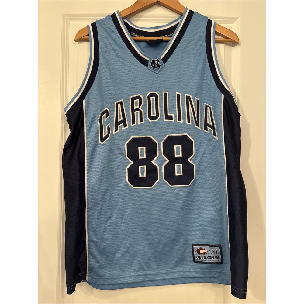 UNC Tar Heels Fan Jersey Size Medium Colosseum Brand #88